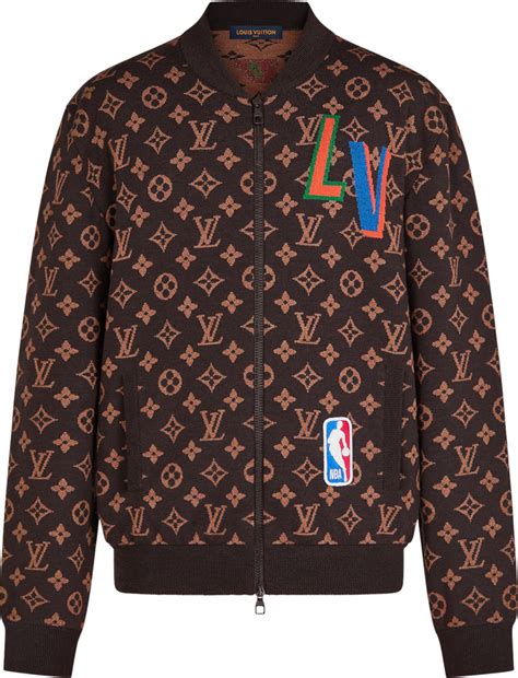 louis vuitton nba knit jacket